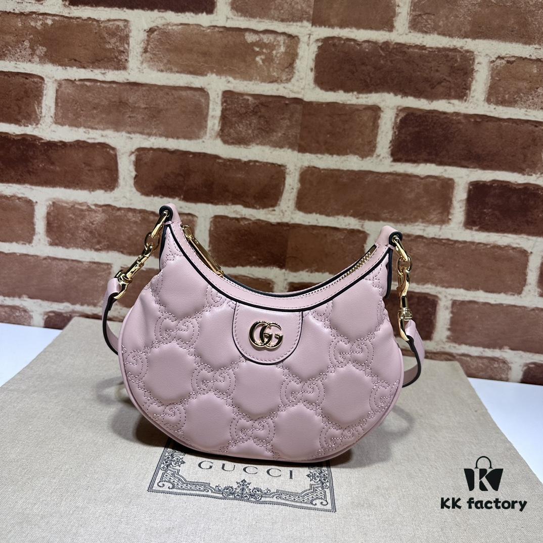 69308fe16e68136f4d9a97f8 GUCCI Counter Quality, Top Original Single Item, Actual Photos! Model No. 739736 Pink, Size: 21cm W x 14cm H x 6cm D, In Stock Ready to Ship