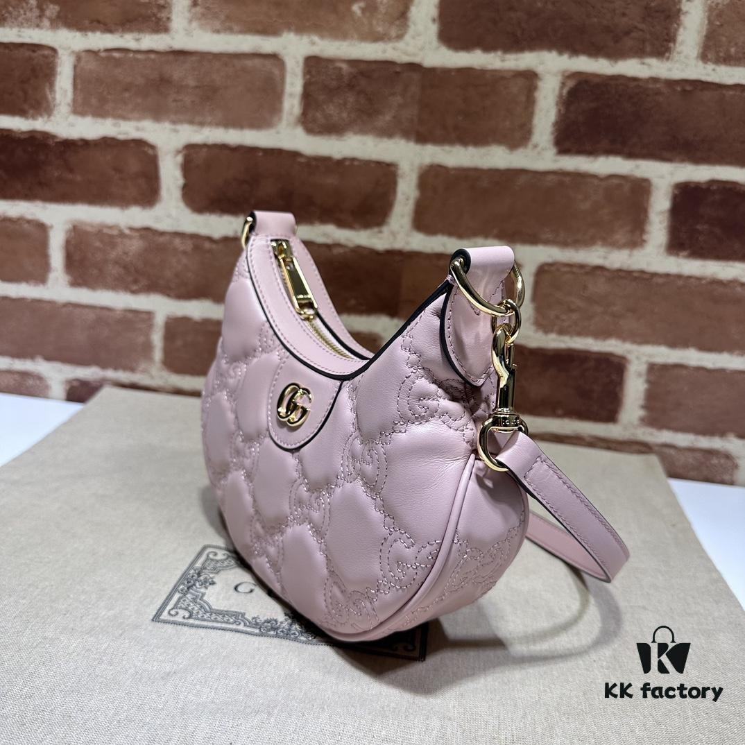 69308fe16e68136f4d9a97f9 GUCCI Counter Quality, Top Original Single Item, Actual Photos! Model No. 739736 Pink, Size: 21cm W x 14cm H x 6cm D, In Stock Ready to Ship