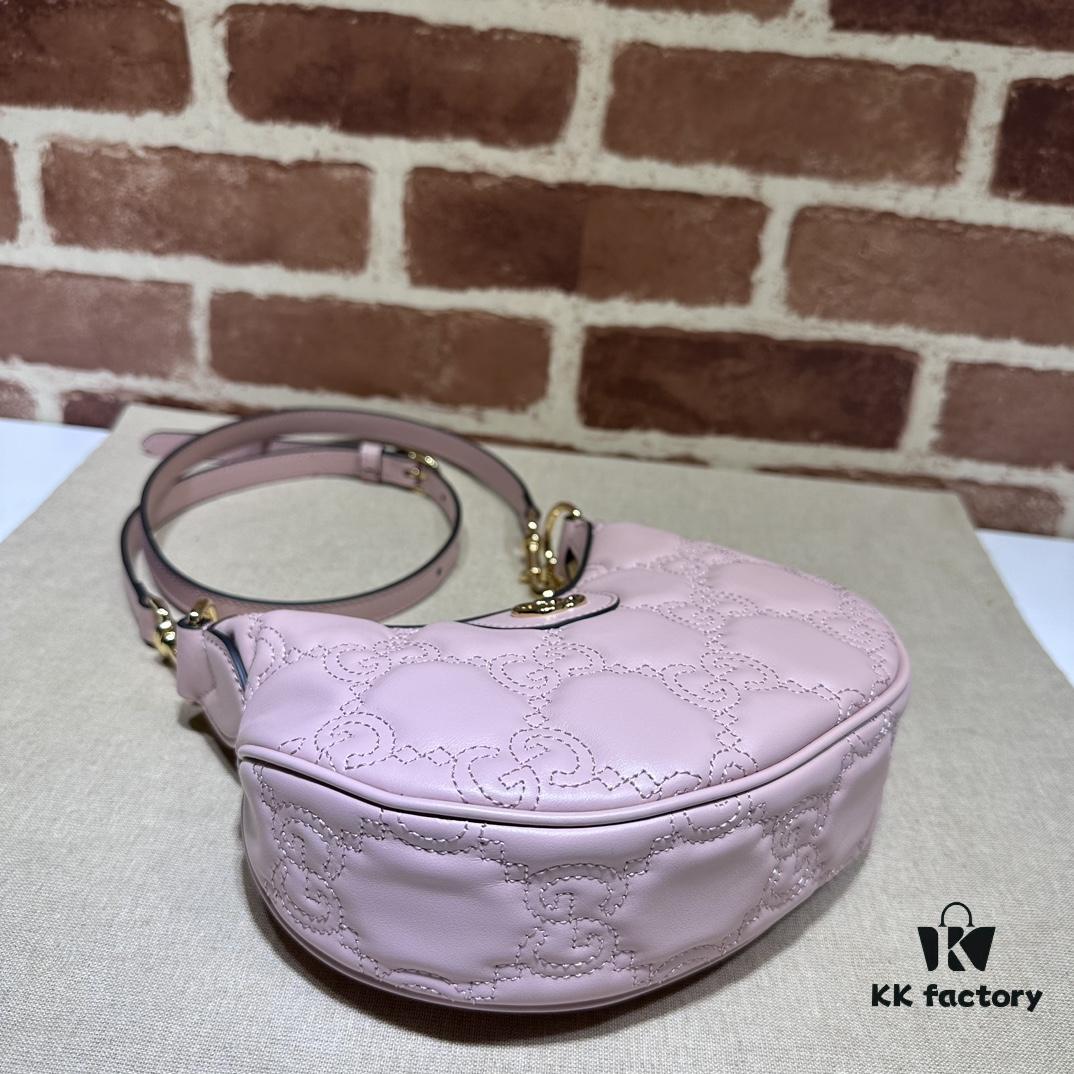 69308fe26e68136f4d9a97fa GUCCI Counter Quality, Top Original Single Item, Actual Photos! Model No. 739736 Pink, Size: 21cm W x 14cm H x 6cm D, In Stock Ready to Ship