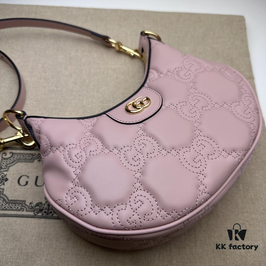 69308fe36e68136f4d9a97fd GUCCI Counter Quality, Top Original Single Item, Actual Photos! Model No. 739736 Pink, Size: 21cm W x 14cm H x 6cm D, In Stock Ready to Ship