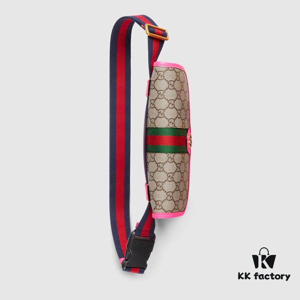 69308fe86e68136f4d9a980c GUCCI New Arrival Authentic Quality, Top-Grade Original Order Item, Real Photo! Model No. 752597 Fluorescent Purple-Red, Size: 23.9cm (W) x 17cm (H) x 3.6cm (D), In Stock Ready to Ship