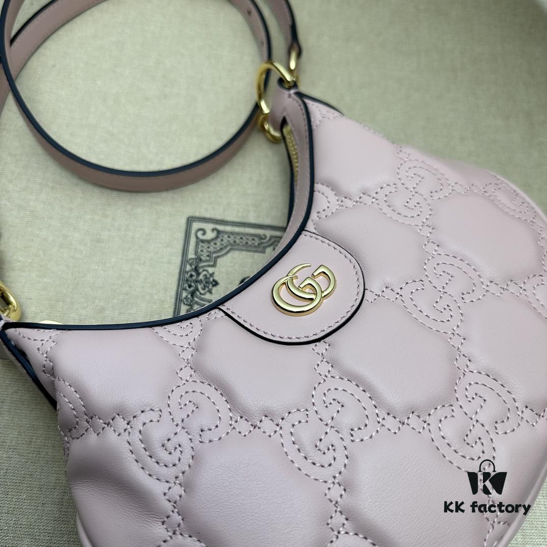 69308fec6e68136f4d9a9815 GUCCI Counter Quality, Top Original Single Item, Actual Photos! Model No. 739736 Pink, Size: 21cm W x 14cm H x 6cm D, In Stock Ready to Ship