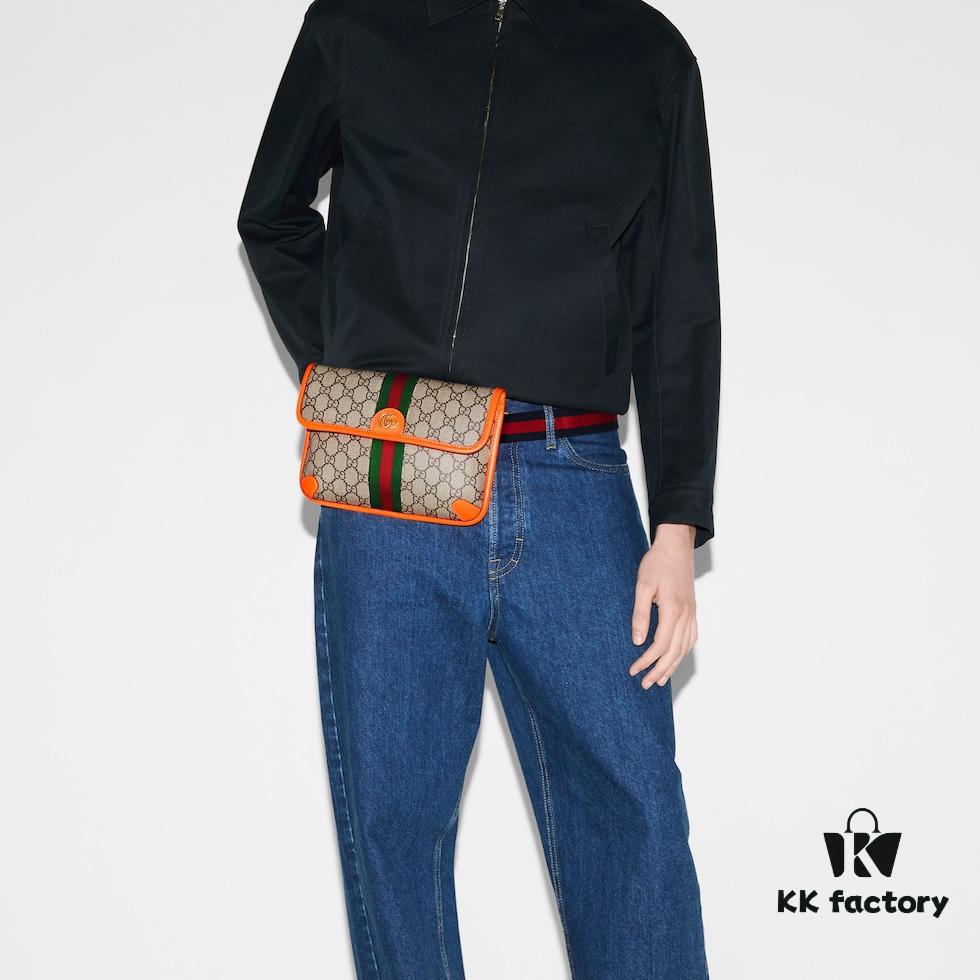 69308fed6e68136f4d9a9818 GUCCI New Arrival Authentic Quality, Top-tier Original Order Item, Real Product Photos! Model No. 752597 Fluorescent Orange, Size: 23.9 x 17 x 3.6 cm, In Stock and Ready to Ship