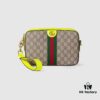 69308fef6e68136f4d9a981c GUCCI Counter Quality, Top Original Single Item, Actual Photos! Model No. 699439 Fluorescent Yellow, Size: 23.5 x 16 x 4.5 cm (W x H x D), In Stock
