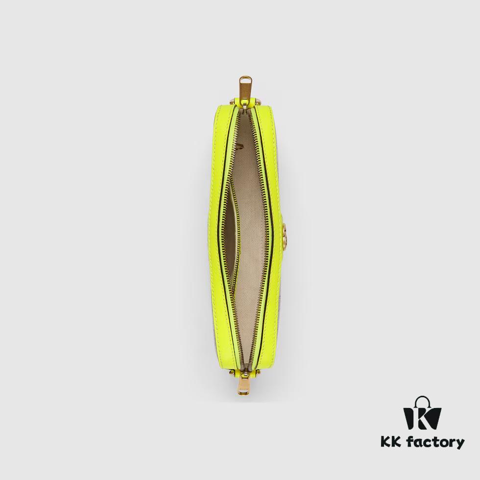 69308fef6e68136f4d9a981f GUCCI Counter Quality, Top Original Single Item, Actual Photos! Model No. 699439 Fluorescent Yellow, Size: 23.5 x 16 x 4.5 cm (W x H x D), In Stock