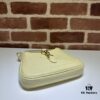 69308ff56e68136f4d9a982e GUCCI Counter Quality, Top Original Stock, Actual Photos! Model No. 782889 Light Yellow Patent Leather, Size: 19.5 x 18 x 3.5 cm (W x H x D), In Stock and Ready to Ship