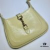 69308ff66e68136f4d9a9830 GUCCI Counter Quality, Top Original Stock, Actual Photos! Model No. 782889 Light Yellow Patent Leather, Size: 19.5 x 18 x 3.5 cm (W x H x D), In Stock and Ready to Ship