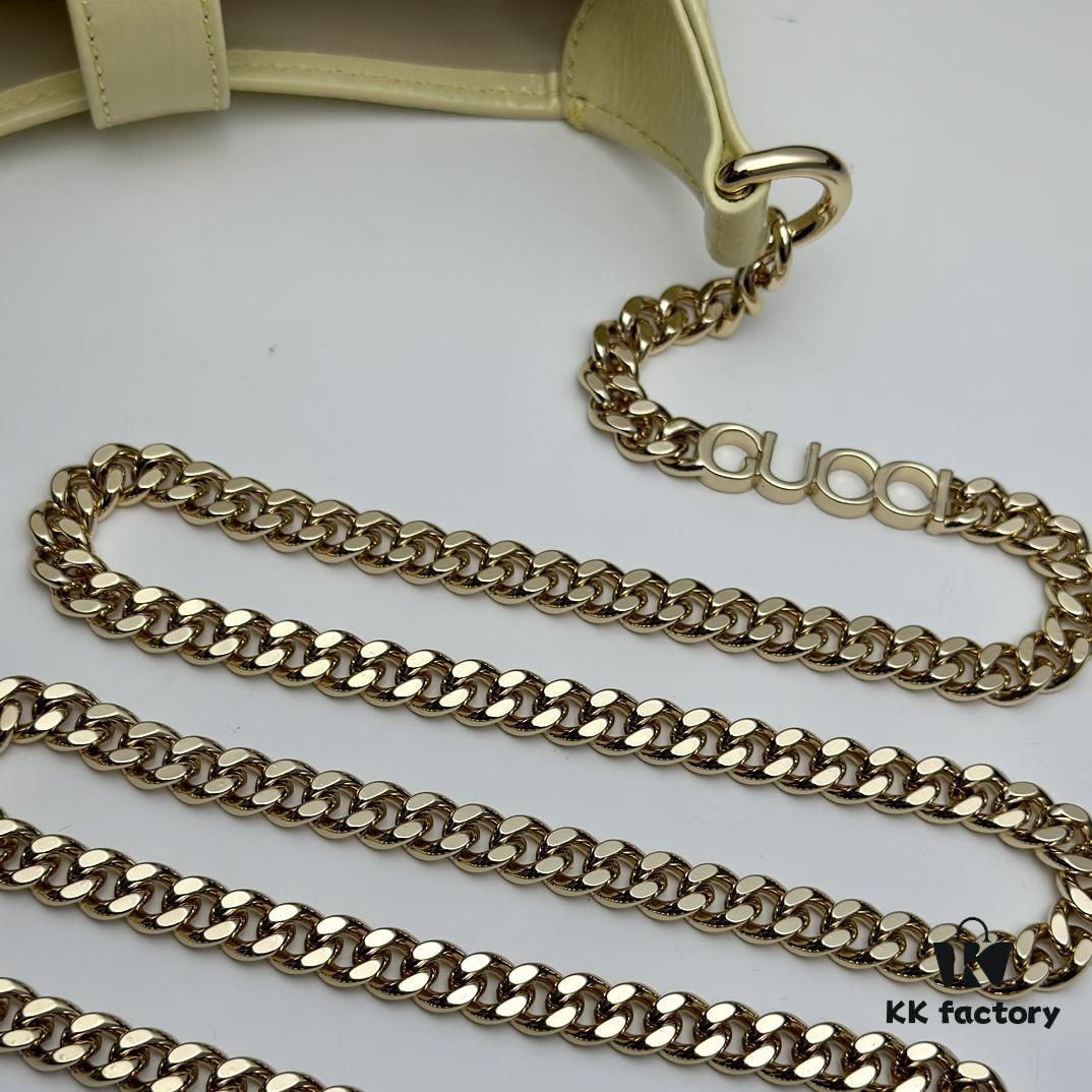 69308ff76e68136f4d9a9831 GUCCI Counter Quality, Top Original Stock, Actual Photos! Model No. 782889 Light Yellow Patent Leather, Size: 19.5 x 18 x 3.5 cm (W x H x D), In Stock and Ready to Ship