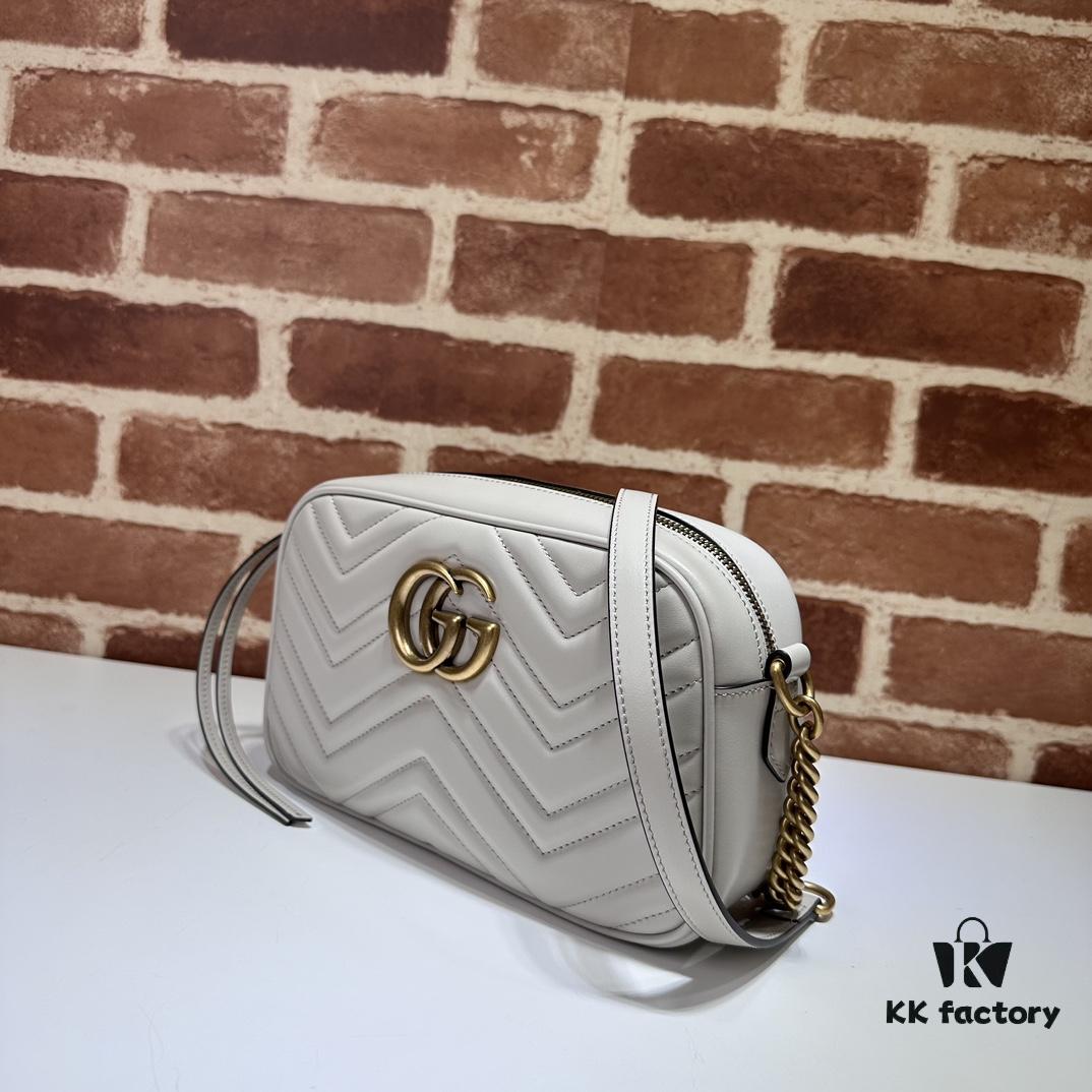 69308ffc6e68136f4d9a983f GUCCI Hot-Selling Item, Cabinet Quality, Top-Tier Original Order Stock, Real Product Photos, Model No.: 447632 Light Gray, Size: 24cm x 13cm x 7cm, In Stock for Immediate Shipment