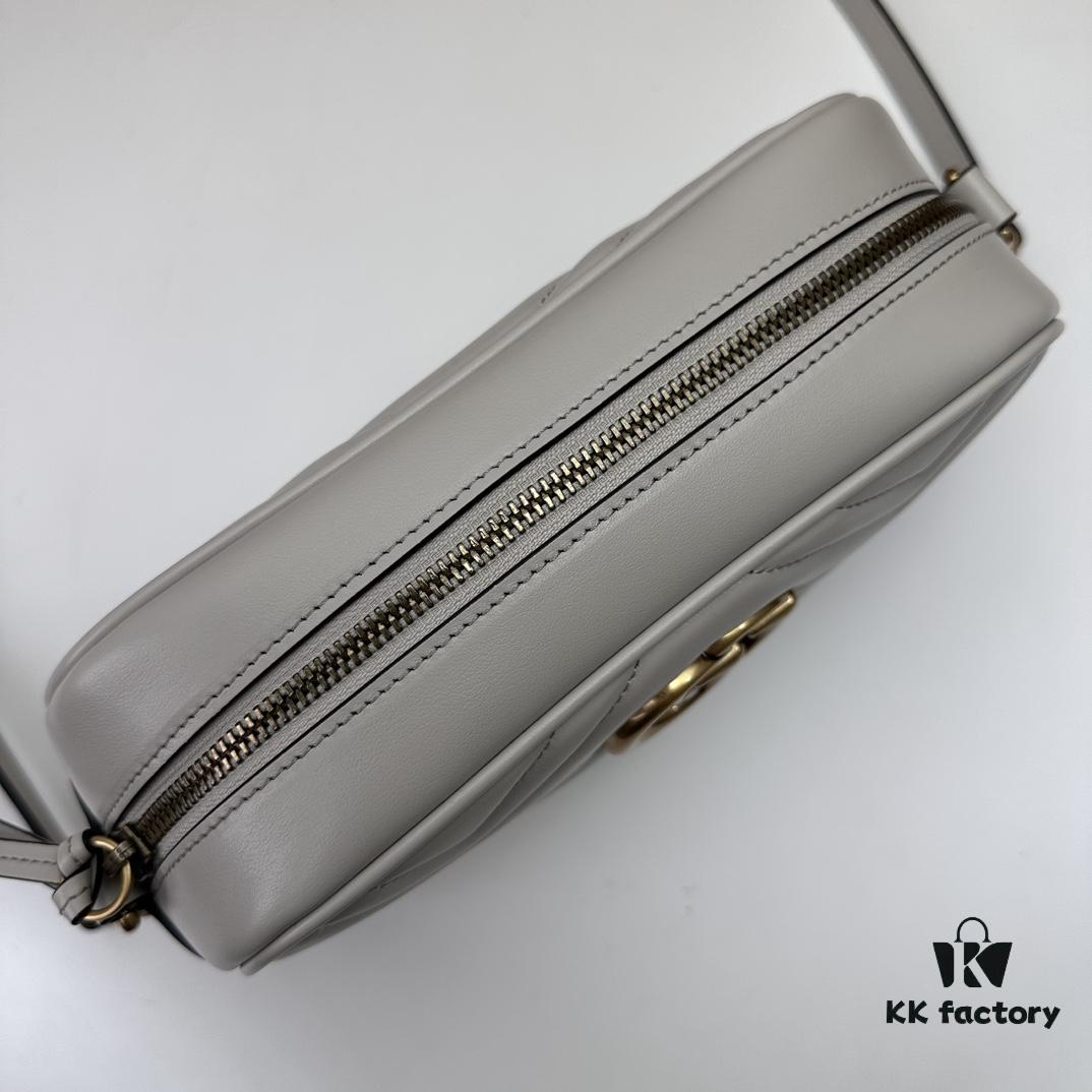 69308ffe6e68136f4d9a9843 GUCCI Hot-Selling Item, Cabinet Quality, Top-Tier Original Order Stock, Real Product Photos, Model No.: 447632 Light Gray, Size: 24cm x 13cm x 7cm, In Stock for Immediate Shipment