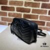 693090006e68136f4d9a9847 GUCCI New Arrival Cabinet Quality, Top Original Single Item, Actual Photos! Model No. 447632 Calfskin Black Hardware, Dimensions: Width 24cm x Height 12cm x Side Width 7cm, In Stock Ready to Ship