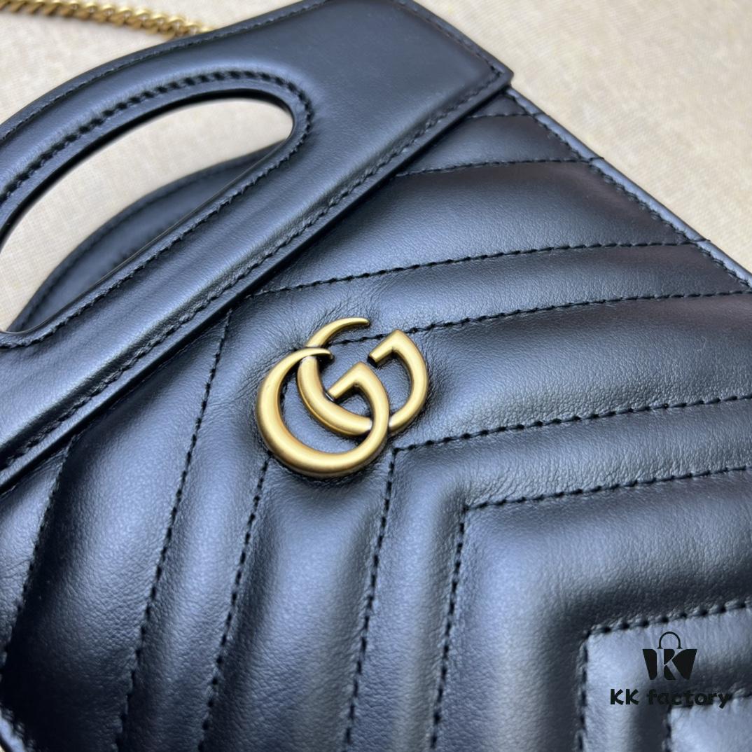 693090076e68136f4d9a9856 GUCCI High-End Original Stock, Counter Quality, Real Photos Available! Model No. 699756 Calfskin, Dimensions: W14 x H23 x D4.5, In Stock for Immediate Shipment