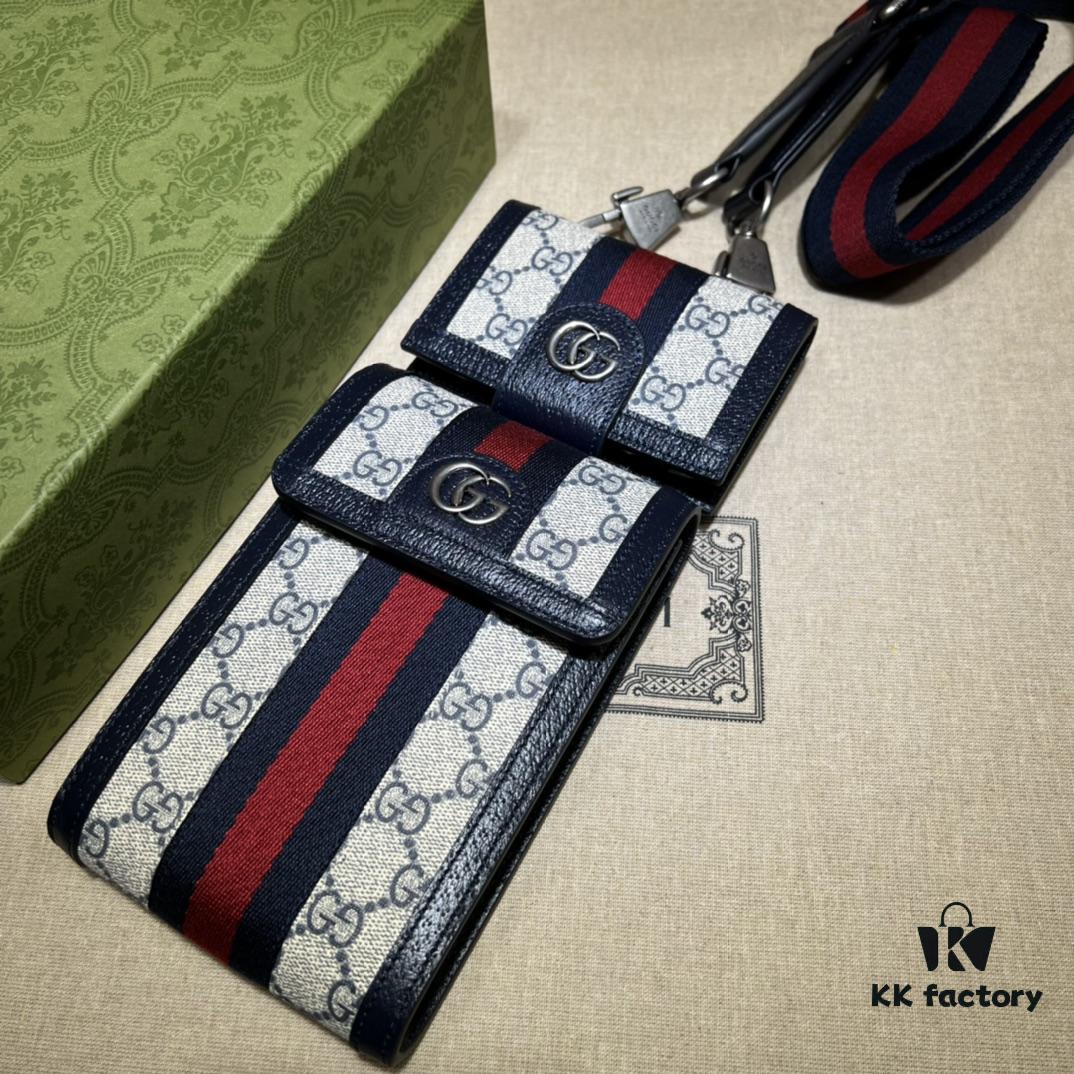 6930900c6e68136f4d9a9864 GUCCI New Arrival High-Quality Authentic Stock, Real Product Photos. Model No. 699173 Blue Edge, Size 11.5X18X3.5, In Stock for Immediate Shipment