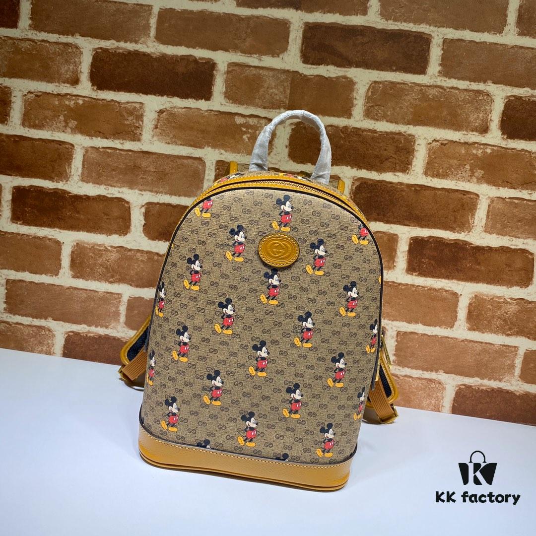 693090106e68136f4d9a9869 GUCCI Mickey Mouse 552884, Top-Quality Original Order Item, Actual Photos, Size: 22 x 29 x 15 cm