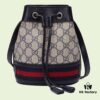 GUCCI New Arrival Cabinet Quality, Top Original Single Goods, Real Item Photos, (Original Single Matching Hardware), Model No. 550620 Blue Rubber Blue Leather, Size W15xH18xD9.5cm, In Stock Ready to Ship