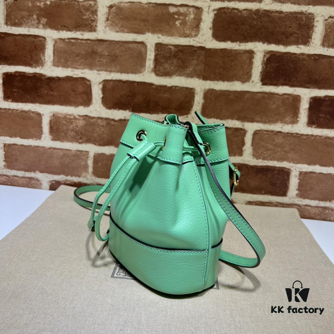 693090266e68136f4d9a9893 GUCCI Counter Quality, Top Original Single Item, Actual Photos! Model No. 550620 Mint Green, Size: 15 x 18 x 9.5 cm (W x H x D), In Stock