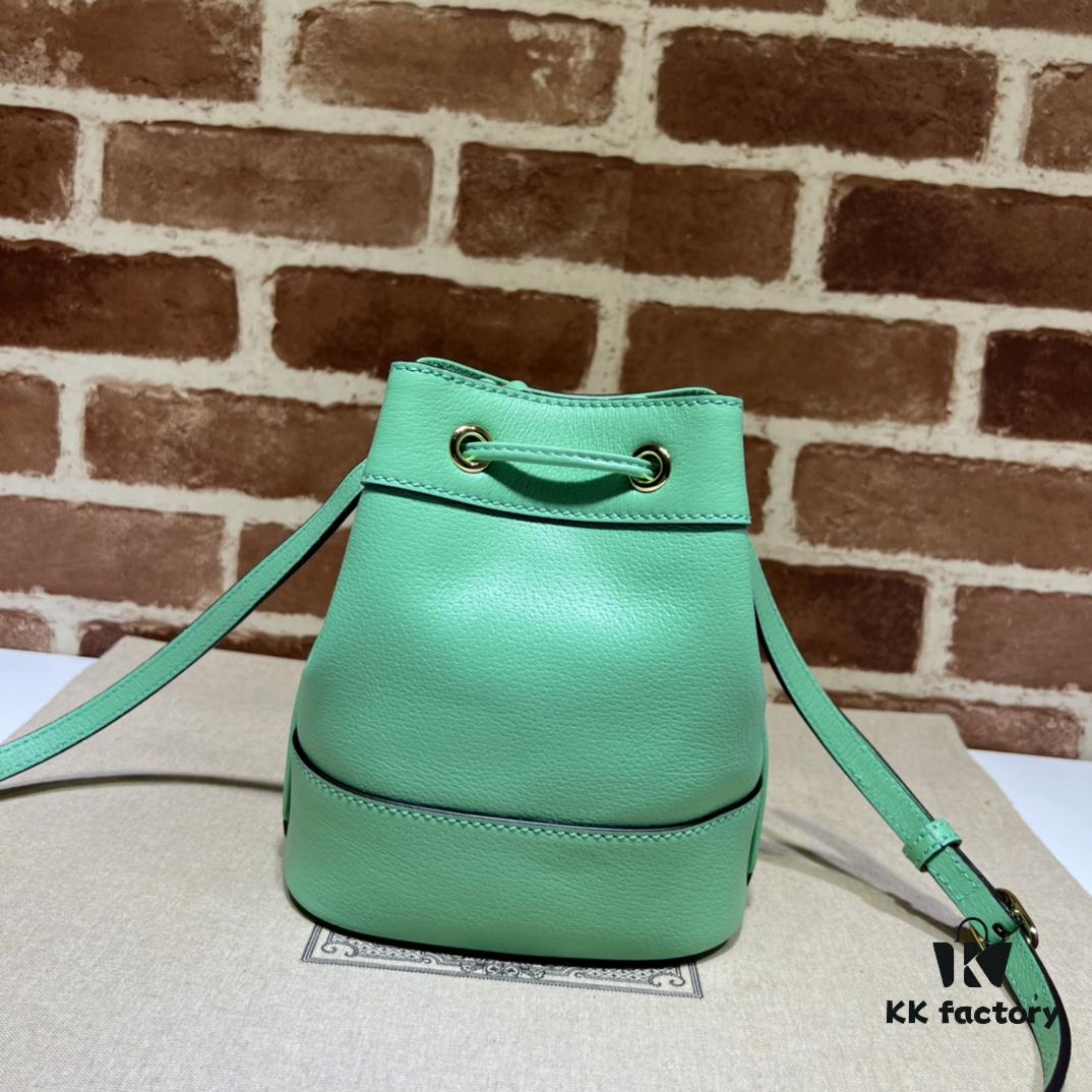 693090266e68136f4d9a9894 GUCCI Counter Quality, Top Original Single Item, Actual Photos! Model No. 550620 Mint Green, Size: 15 x 18 x 9.5 cm (W x H x D), In Stock