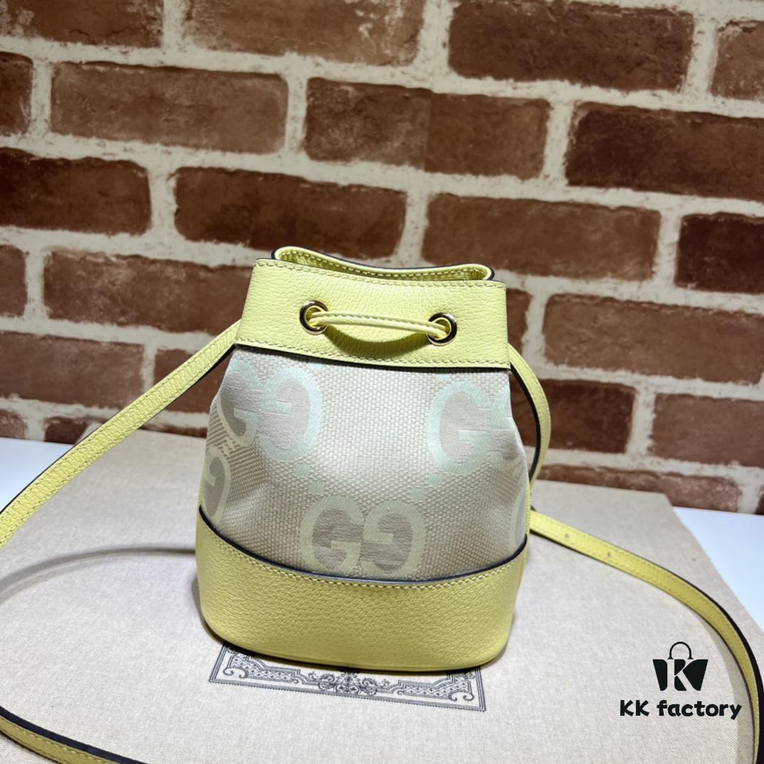 693090296e68136f4d9a989a GUCCI Counter Quality, Top Original Single Item, Actual Photos! Model No. 550620 Big G Yellow Cloth, Size: 15 x 18 x 9.5 cm (W x H x D), In Stock and Ready to Ship