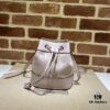 6930902b6e68136f4d9a989f GUCCI High-End Original Stock, Real Photo of Item 550620 Large G Pink Cloth Bag, Size: 15 x 18 x 9.5 cm