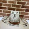 693090346e68136f4d9a98b2 GUCCI Counter Quality, Top Original Single Item, Actual Photos! Model No. 550620 Beige Rubber/Beige Leather, Dimensions: 15cm W x 18cm H x 9.5cm D, In Stock for Immediate Shipment