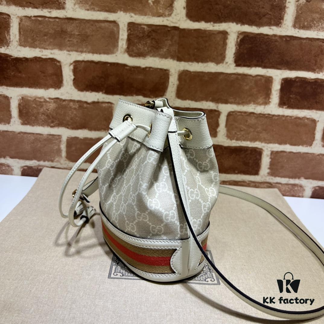 693090356e68136f4d9a98b4 GUCCI Counter Quality, Top Original Single Item, Actual Photos! Model No. 550620 Beige Rubber/Beige Leather, Dimensions: 15cm W x 18cm H x 9.5cm D, In Stock for Immediate Shipment