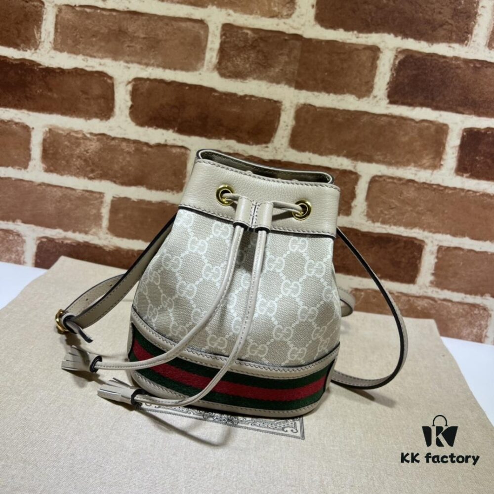 693090396e68136f4d9a98bb GUCCI New Arrival High-Quality Authentic Stock, Top-Tier Original Order Item, Real Photo, Original Order Matching Hardware, Model No. 550620 Millet Glue Oatmeal, Size W15xH18xD9.5cm, In Stock