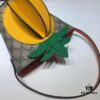 6930903e6e68136f4d9a98c8 GUCCI High-End Original Order, Top Quality, Real Photos! Model No. 580850 Pineapple Bag, Dimensions: 19cm (W) x 17cm (H) x 11cm (D), In Stock
