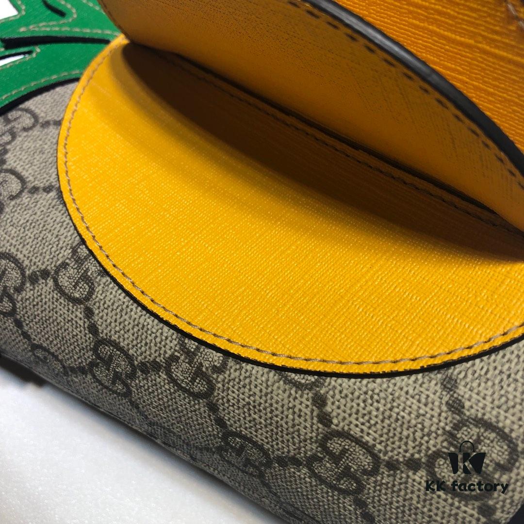 693090406e68136f4d9a98cc GUCCI High-End Original Order, Top Quality, Real Photos! Model No. 580850 Pineapple Bag, Dimensions: 19cm (W) x 17cm (H) x 11cm (D), In Stock