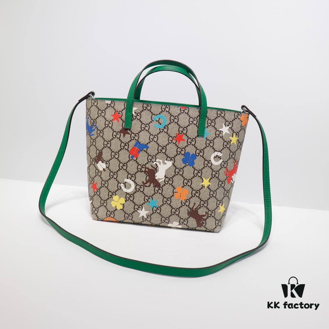 693090486e68136f4d9a98e0 GUCCI High-End Original Single Item, Real Photo, Model No. 585933 Pegasus Bag, Size: 21 x 20 x 10 cm
