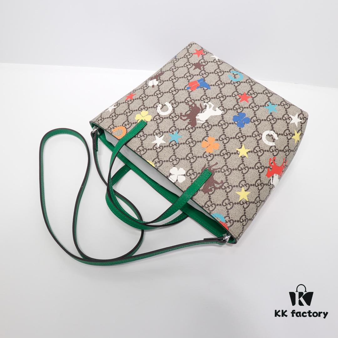 693090496e68136f4d9a98e3 GUCCI High-End Original Single Item, Real Photo, Model No. 585933 Pegasus Bag, Size: 21 x 20 x 10 cm