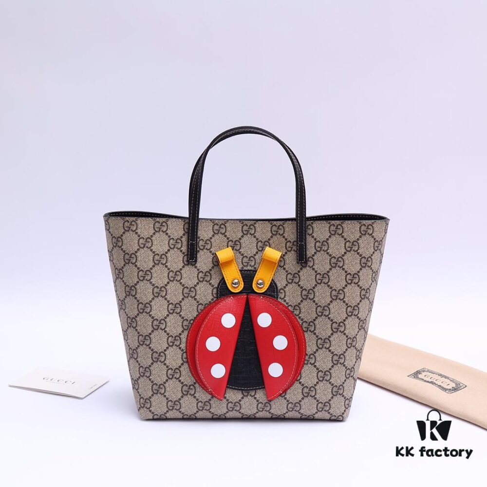 6930904a6e68136f4d9a98e6 GUCCI Counter Quality, Top Original Single Item, Real Photo, Model Number: 666288 Ladybug, Size: 21x20x10cm! In Stock and Ready to Ship
