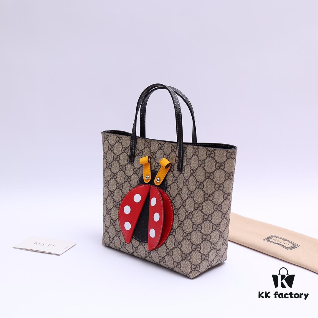 6930904b6e68136f4d9a98e7 GUCCI Counter Quality, Top Original Single Item, Real Photo, Model Number: 666288 Ladybug, Size: 21x20x10cm! In Stock and Ready to Ship