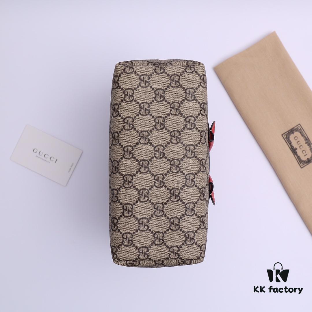 6930904d6e68136f4d9a98eb GUCCI Counter Quality, Top Original Single Item, Real Photo, Model Number: 666288 Ladybug, Size: 21x20x10cm! In Stock and Ready to Ship