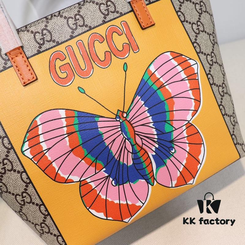693090706e68136f4d9a993c GUCCI Hot-Selling Item, Boutique Quality, Top-Quality Original Order Goods, Real Product Photos, Stylish Tote Bag, Model No.: 410812 Large Butterfly, Size: 21x20x10cm! In Stock for Immediate Shipment!