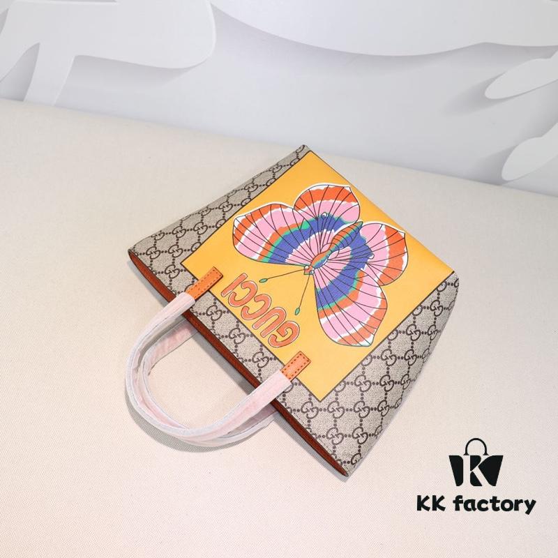 693090726e68136f4d9a993f GUCCI Hot-Selling Item, Boutique Quality, Top-Quality Original Order Goods, Real Product Photos, Stylish Tote Bag, Model No.: 410812 Large Butterfly, Size: 21x20x10cm! In Stock for Immediate Shipment!