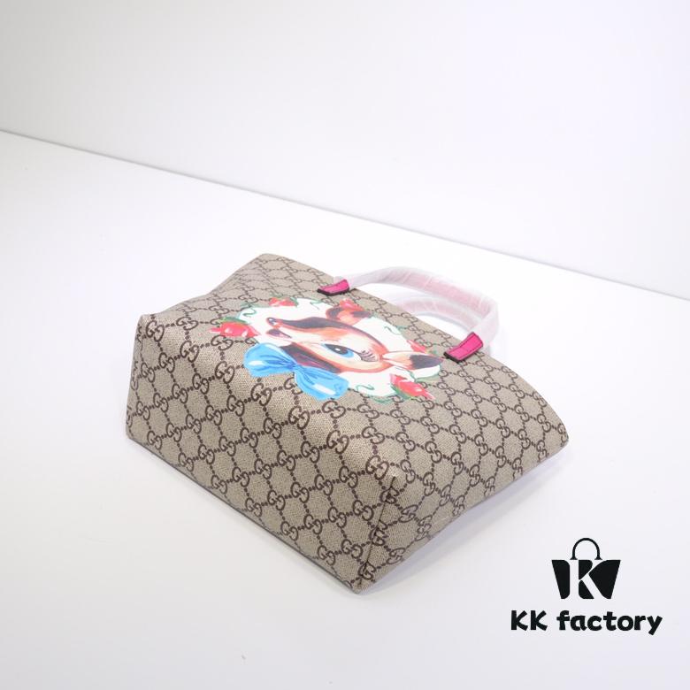 693090766e68136f4d9a9949 GUCCI Hot-Selling Item, Boutique Quality, Top-Quality Original Order Goods, Real Photo Fashion Tote Bag, Model No.: 410812 Deer Head, Size: 21x20x10cm! In Stock for Immediate Shipment!