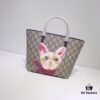 693090866e68136f4d9a996c GUCCI Hot-Selling Item, Boutique Quality, Top-Grade Original Order Goods, Real Product Photos, Stylish Tote Bag, Model No.: 410812 Purple, Size: 21x20x10cm! In Stock for Immediate Shipment