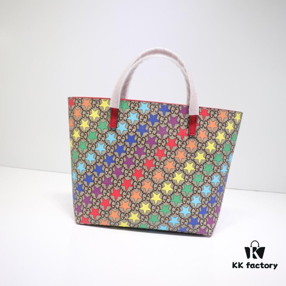 6930908d6e68136f4d9a997c GUCCI Hot-Selling Item, Boutique Quality, Top-Tier Original Order Goods, Real Photo Fashion Handbag, Model No.: 410812 Rainbow Star, Size: 21x20x10cm! In Stock for Immediate Shipment!