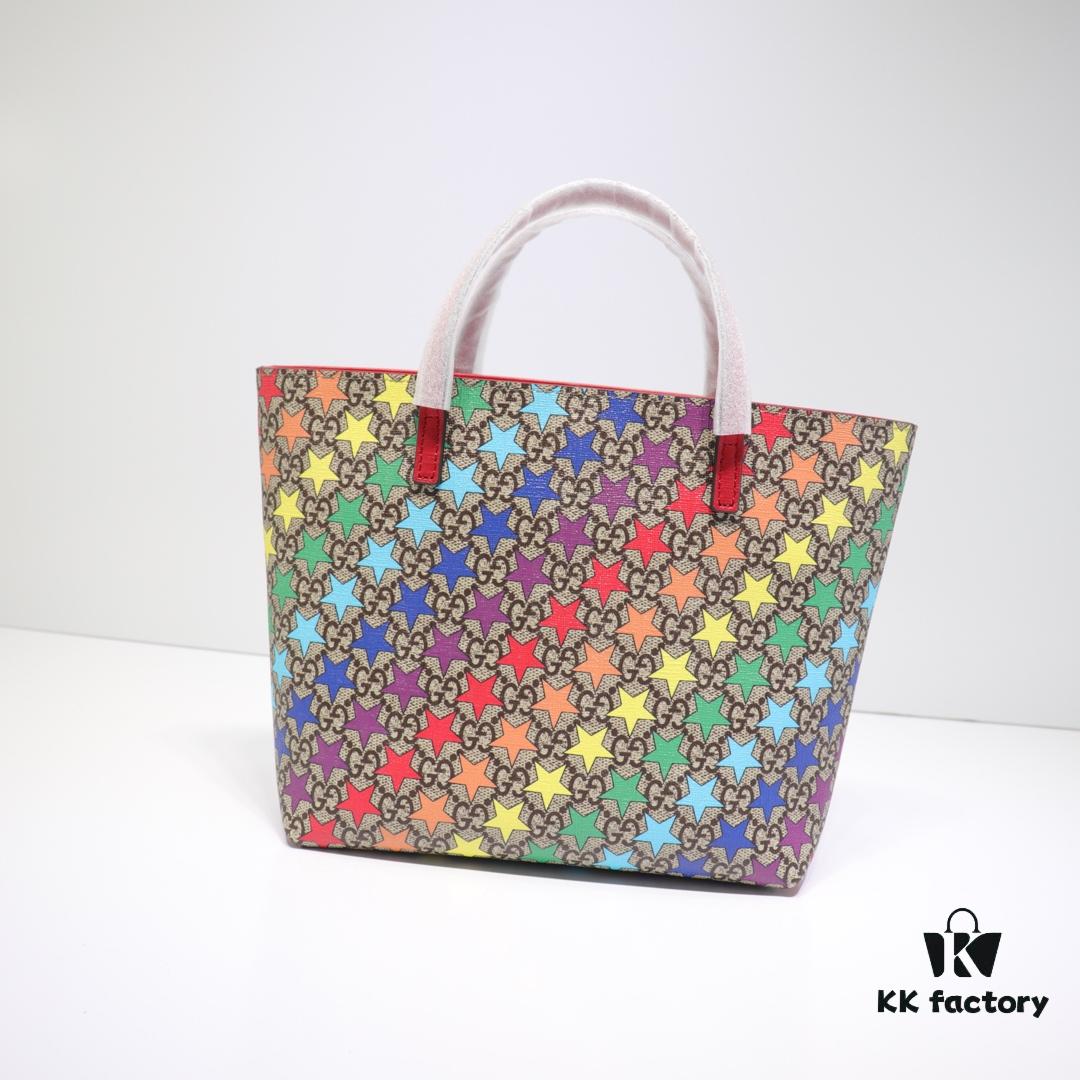 6930908d6e68136f4d9a997c GUCCI Hot-Selling Item, Boutique Quality, Top-Tier Original Order Goods, Real Photo Fashion Handbag, Model No.: 410812 Rainbow Star, Size: 21x20x10cm! In Stock for Immediate Shipment!