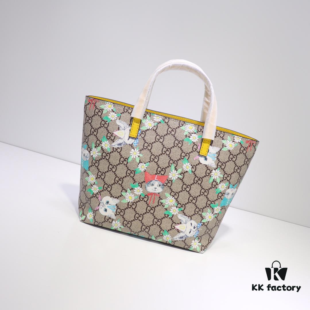 693090916e68136f4d9a9981 GUCCI Hot-Selling Item, Boutique Quality, Top-Quality Original Order Goods, Real Product Photos, Stylish Tote Bag, Model No.: 410812 Flower Cat, Dimensions: 21x20x10cm! In Stock for Immediate Shipment