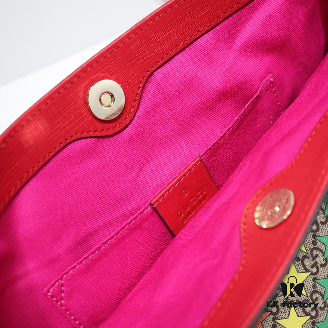 693090916e68136f4d9a9984 GUCCI Hot-Selling Item, Boutique Quality, Top-Tier Original Order Goods, Real Photo Fashion Handbag, Model No.: 410812 Rainbow Star, Size: 21x20x10cm! In Stock for Immediate Shipment!