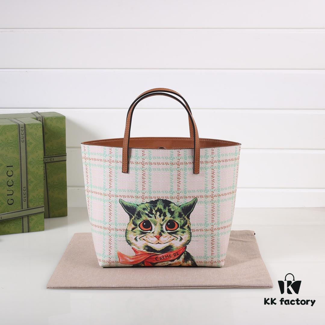 6930909b6e68136f4d9a9996 GUCCI Hot Item, Boutique Quality, Top Original Single Lot, Real Product Photos, Stylish Handbag, Model No.: 410812 Dennis Cat, Size: 21x20x10cm! In Stock Ready to Ship!