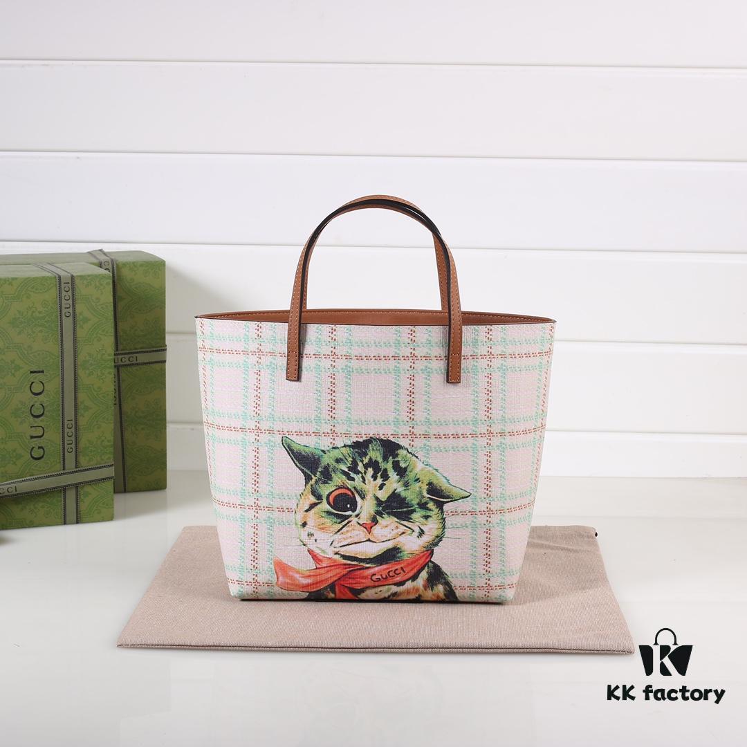 6930909b6e68136f4d9a9997 GUCCI Hot Item, Boutique Quality, Top Original Single Lot, Real Product Photos, Stylish Handbag, Model No.: 410812 Dennis Cat, Size: 21x20x10cm! In Stock Ready to Ship!