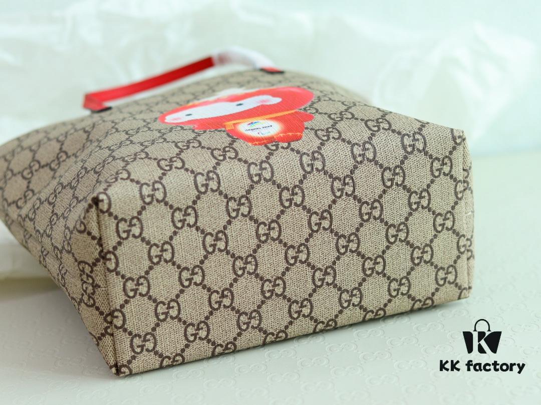 693090a86e68136f4d9a99b3 GUCCI Latest Teddy Bear Bag, Counter Quality, Top Original Stock, Real Photos, Stylish Handbag, Model No.: 410812 Hongrongrong, Size: 21 x 20 x 10 cm (W x H x D)