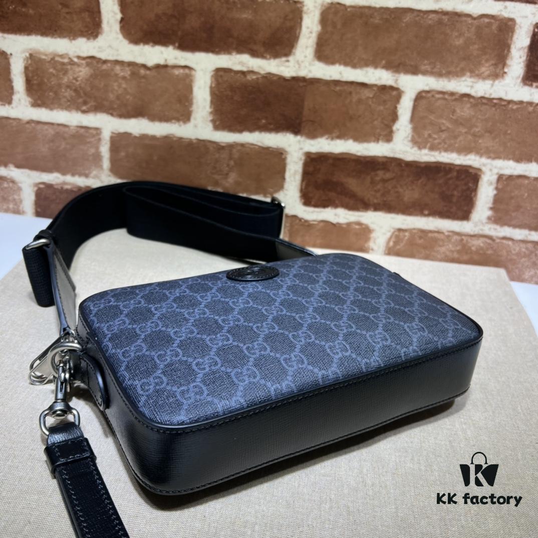 GUCCI New Arrival Cabinet Quality, Top Original Single Item, Actual Photos! Model No.: 703468 KJiao, Dimensions: 24.5 x 16 x 4.5 cm, In Stock for Immediate Shipment