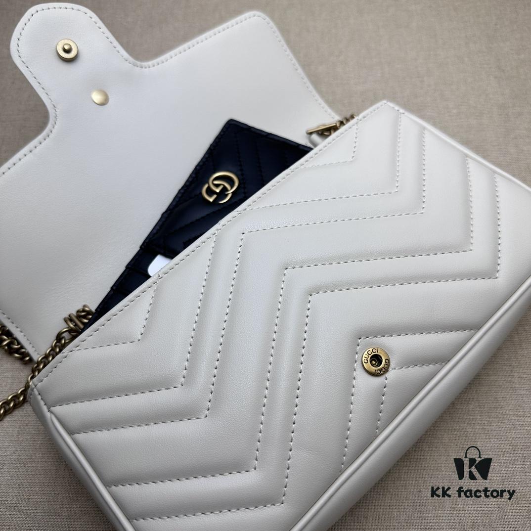 693090bf6e68136f4d9a99e2 GUCCI New Arrival Cabinet Quality, Top Original Single Item, Actual Photos. Model No. 751526 White Apecar, Size 21×12×5 cm, In Stock and Ready to Ship