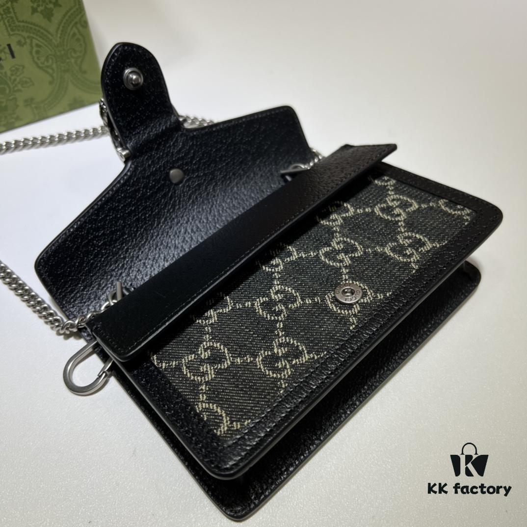 693090c46e68136f4d9a99ec GUCCI Hot Sale, Boutique Quality, Top Original Single Item, Actual Photos. Model No.: 476432 Cowhide Denim, Dimensions: 16.5 cm (W) x 10 cm (H) x 4.5 cm (D), In Stock and Ready to Ship!