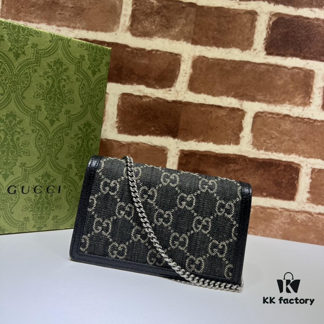 693090c56e68136f4d9a99ee GUCCI Hot Sale, Boutique Quality, Top Original Single Item, Actual Photos. Model No.: 476432 Cowhide Denim, Dimensions: 16.5 cm (W) x 10 cm (H) x 4.5 cm (D), In Stock and Ready to Ship!