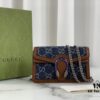 693090c66e68136f4d9a99f0 GUCCI New Arrival High-Quality Authentic Stock, Top-Tier Original Order Item, Real Photo, Model No. 476432 Blue Denim Fabric, Size 16.5x10x4.5, In Stock Ready to Ship