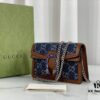 693090c76e68136f4d9a99f2 GUCCI New Arrival High-Quality Authentic Stock, Top-Tier Original Order Item, Real Photo, Model No. 476432 Blue Denim Fabric, Size 16.5x10x4.5, In Stock Ready to Ship